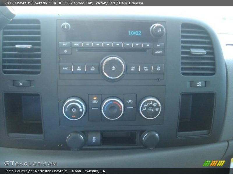 Victory Red / Dark Titanium 2012 Chevrolet Silverado 2500HD LS Extended Cab