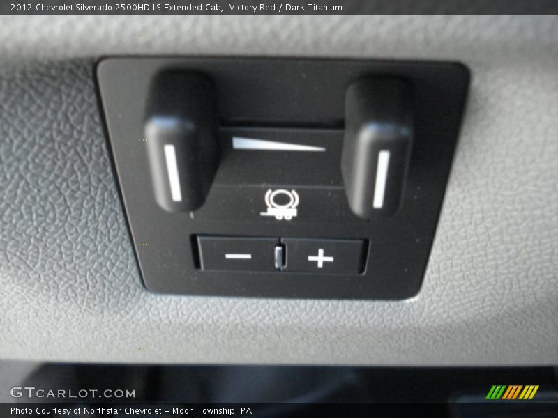 Victory Red / Dark Titanium 2012 Chevrolet Silverado 2500HD LS Extended Cab