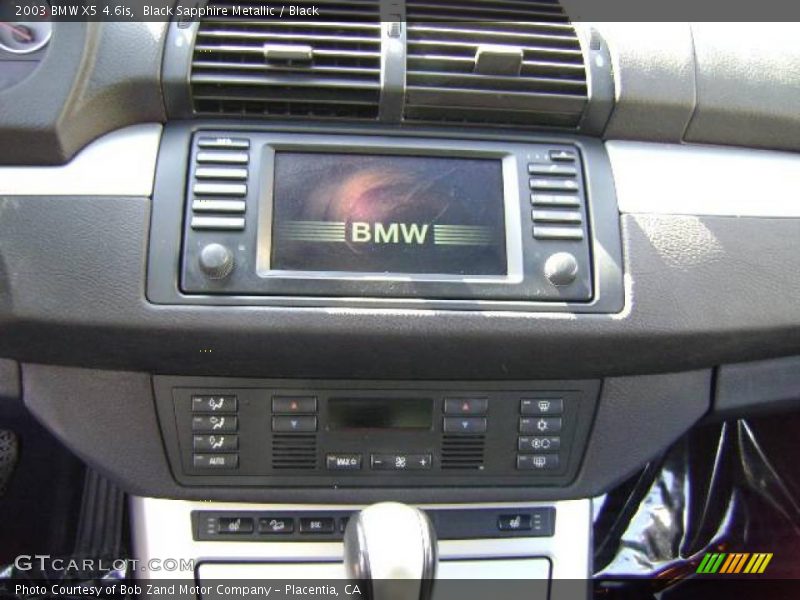 Black Sapphire Metallic / Black 2003 BMW X5 4.6is