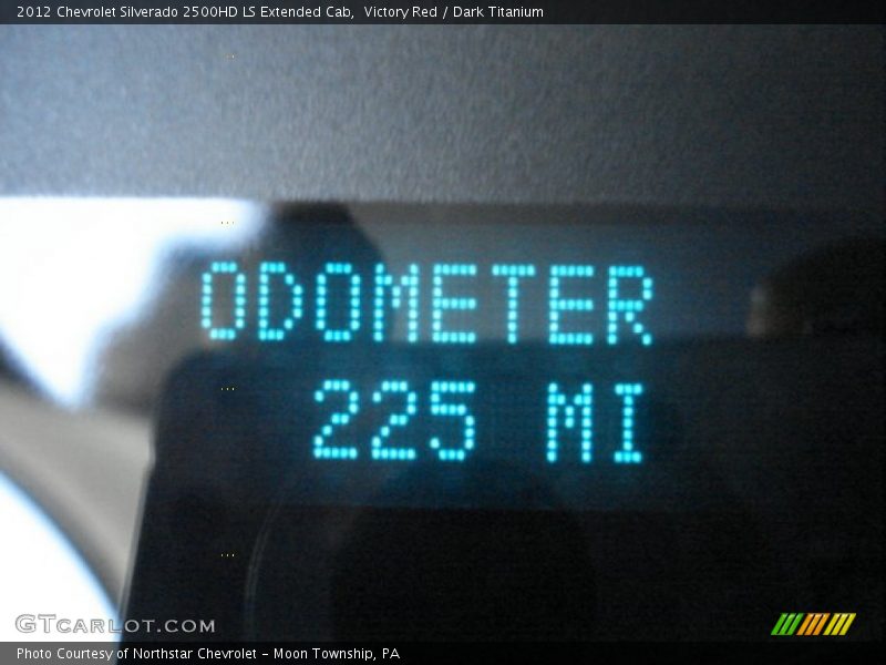 Victory Red / Dark Titanium 2012 Chevrolet Silverado 2500HD LS Extended Cab