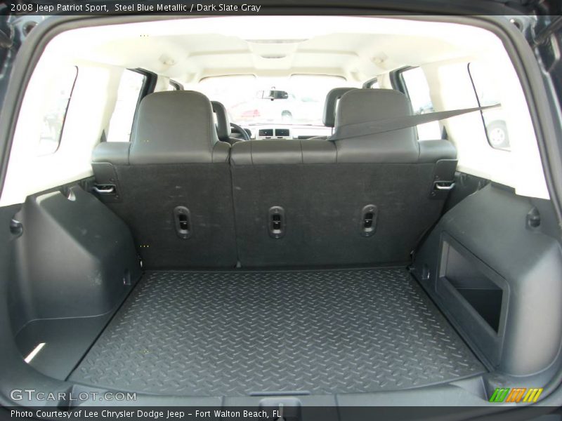 Steel Blue Metallic / Dark Slate Gray 2008 Jeep Patriot Sport