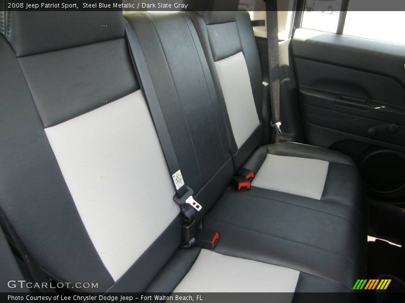 Steel Blue Metallic / Dark Slate Gray 2008 Jeep Patriot Sport