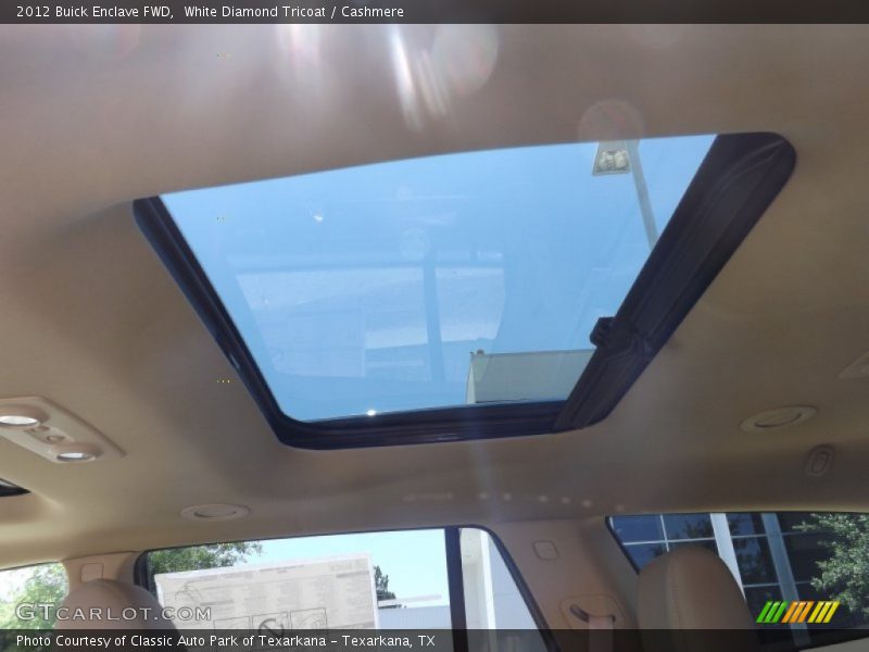 White Diamond Tricoat / Cashmere 2012 Buick Enclave FWD