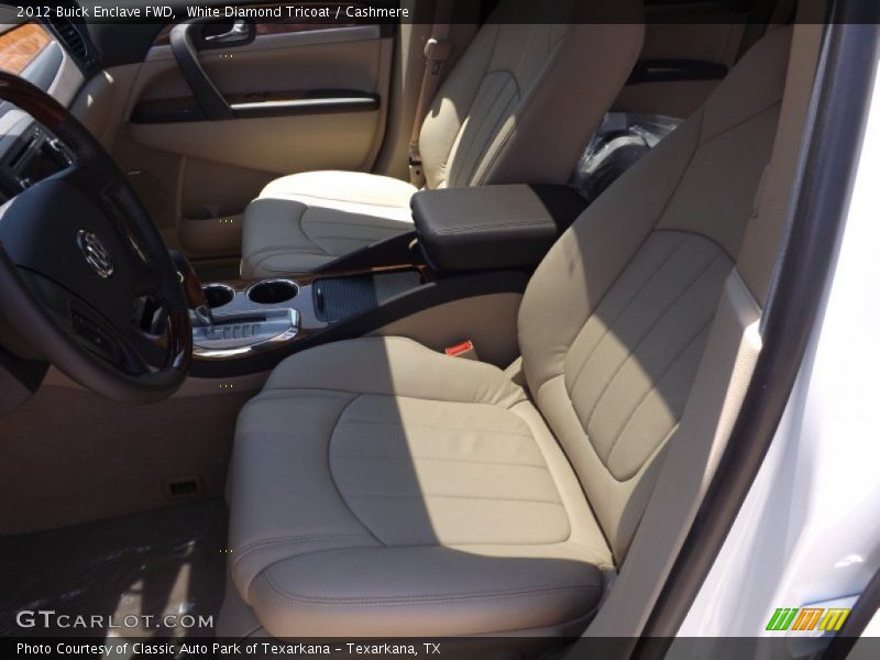White Diamond Tricoat / Cashmere 2012 Buick Enclave FWD