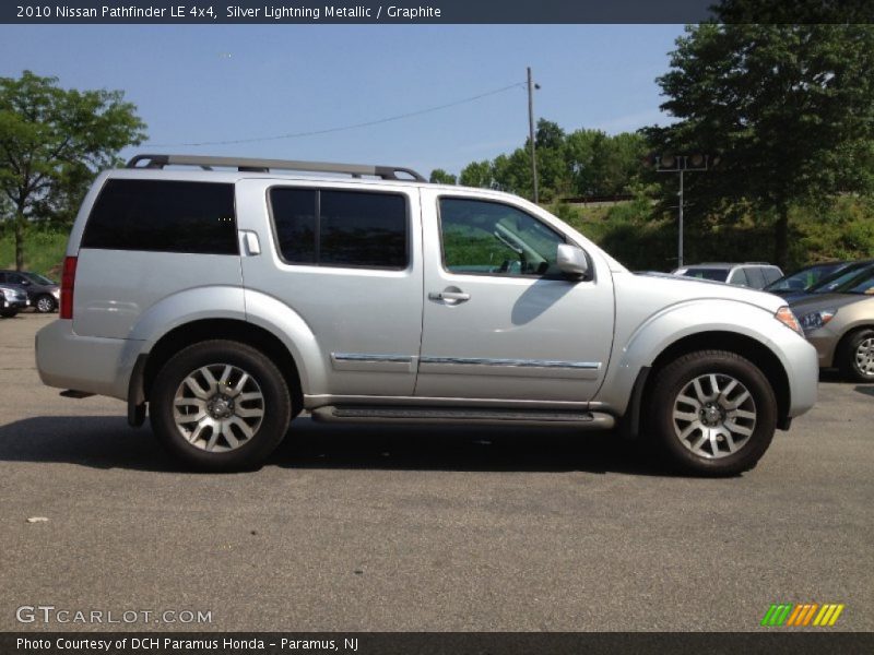  2010 Pathfinder LE 4x4 Silver Lightning Metallic
