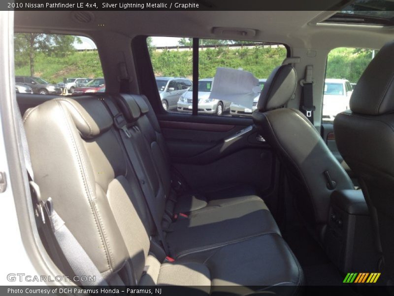 Silver Lightning Metallic / Graphite 2010 Nissan Pathfinder LE 4x4