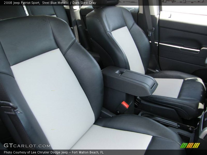 Steel Blue Metallic / Dark Slate Gray 2008 Jeep Patriot Sport