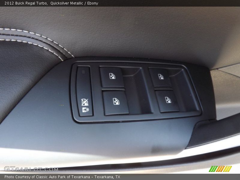 Quicksilver Metallic / Ebony 2012 Buick Regal Turbo