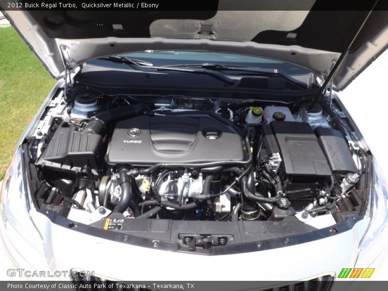 Quicksilver Metallic / Ebony 2012 Buick Regal Turbo