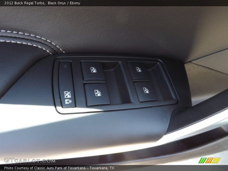 Black Onyx / Ebony 2012 Buick Regal Turbo