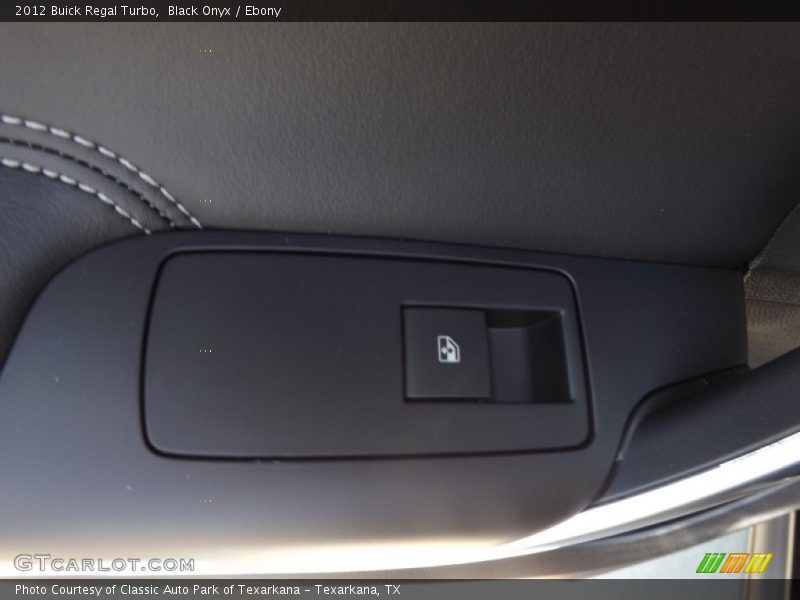 Black Onyx / Ebony 2012 Buick Regal Turbo
