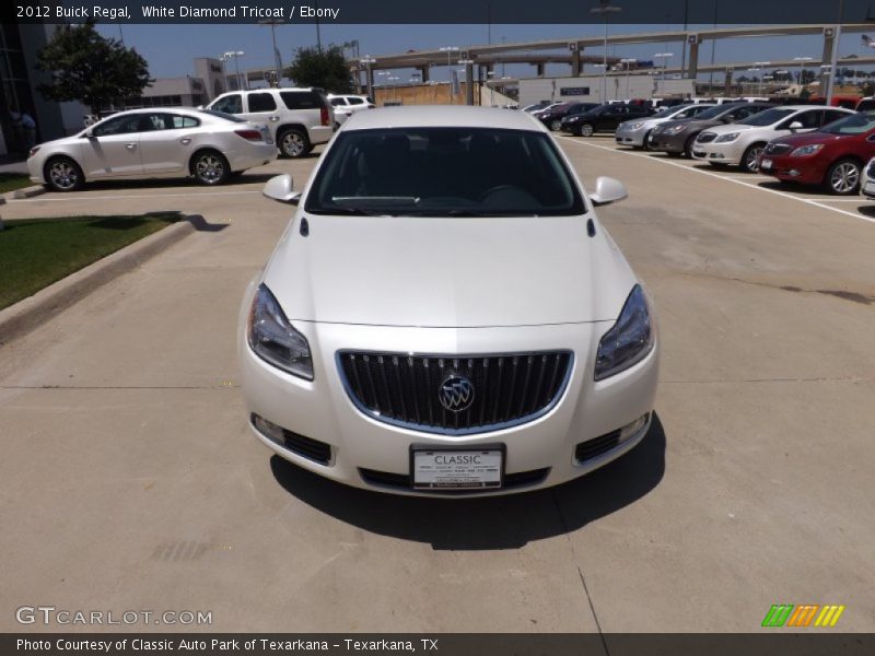 White Diamond Tricoat / Ebony 2012 Buick Regal