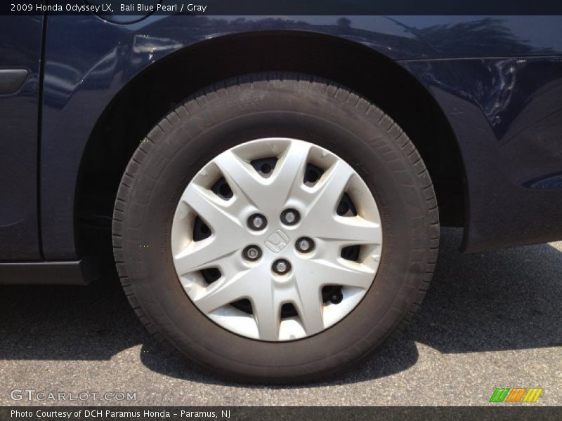 Bali Blue Pearl / Gray 2009 Honda Odyssey LX