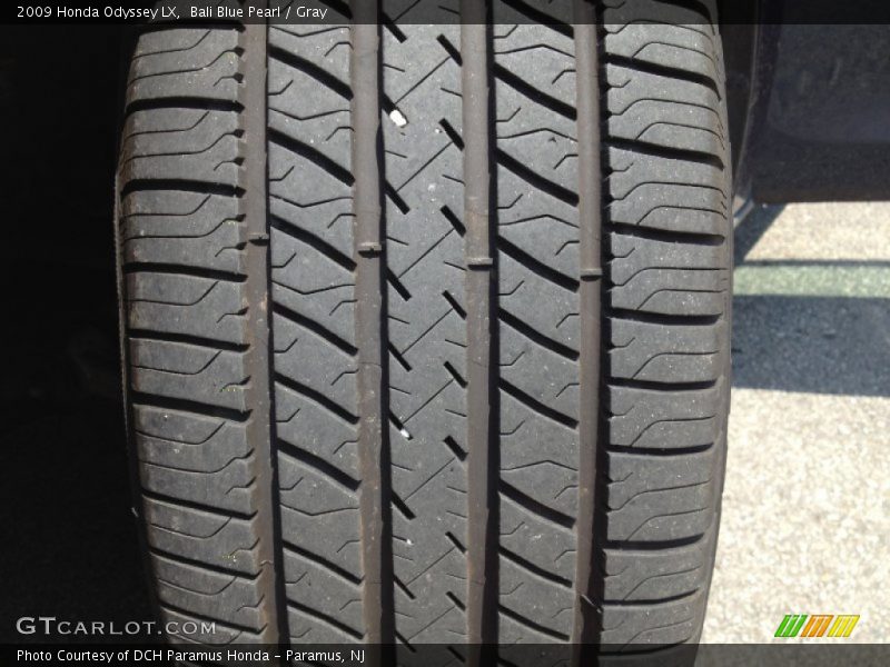 Bali Blue Pearl / Gray 2009 Honda Odyssey LX