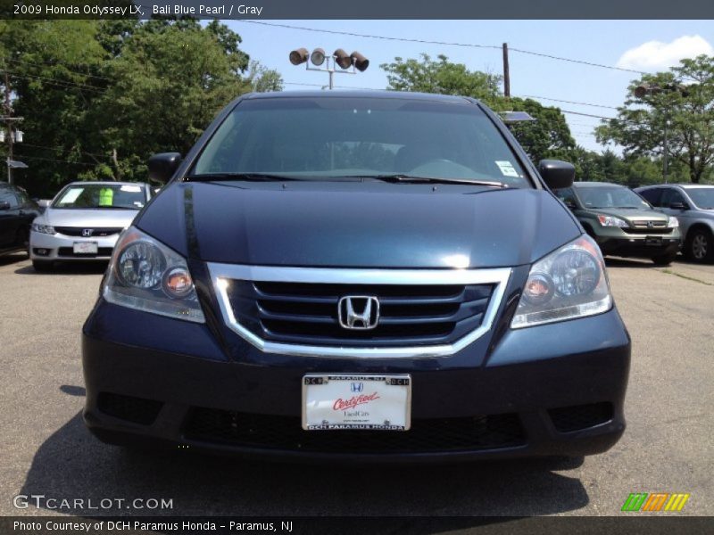 Bali Blue Pearl / Gray 2009 Honda Odyssey LX