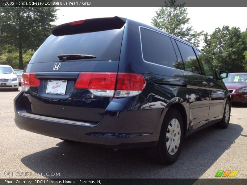 Bali Blue Pearl / Gray 2009 Honda Odyssey LX