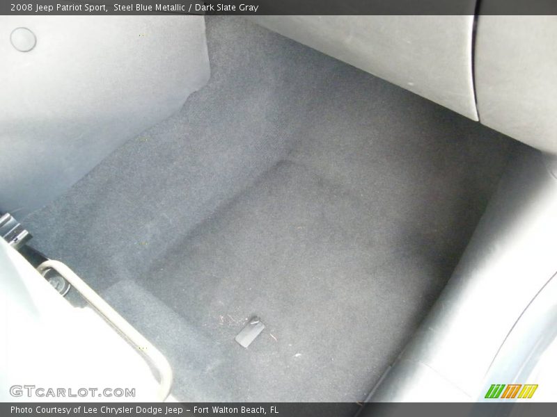 Steel Blue Metallic / Dark Slate Gray 2008 Jeep Patriot Sport