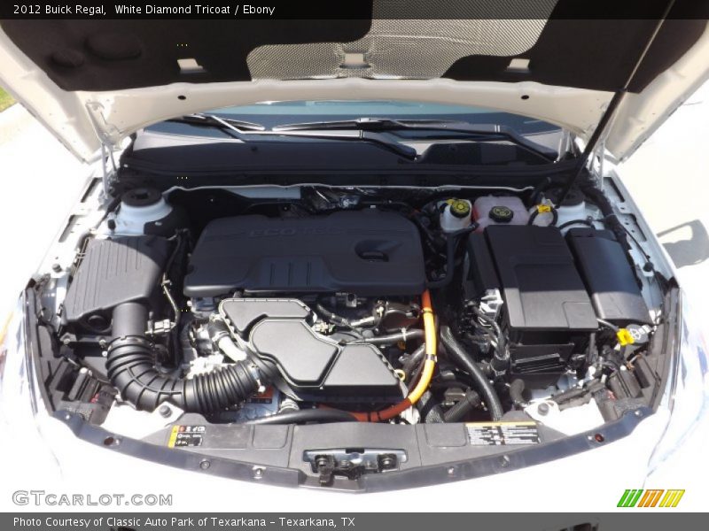 White Diamond Tricoat / Ebony 2012 Buick Regal