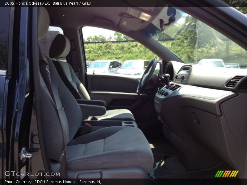 Bali Blue Pearl / Gray 2009 Honda Odyssey LX