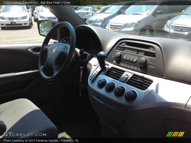 Bali Blue Pearl / Gray 2009 Honda Odyssey LX