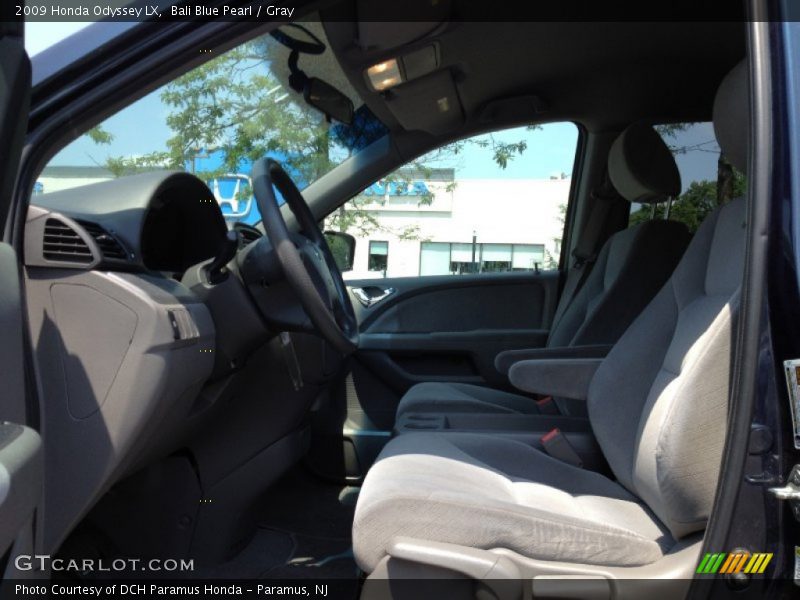 Bali Blue Pearl / Gray 2009 Honda Odyssey LX