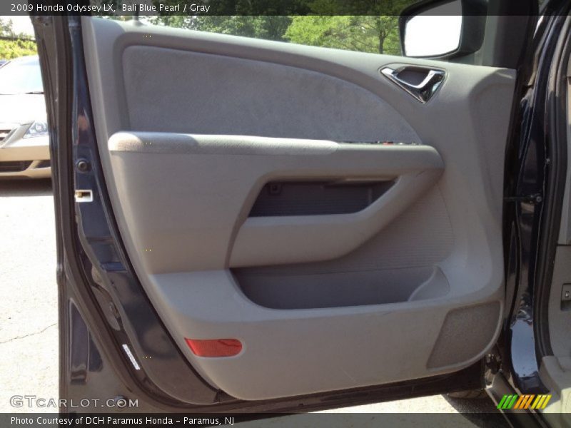 Bali Blue Pearl / Gray 2009 Honda Odyssey LX