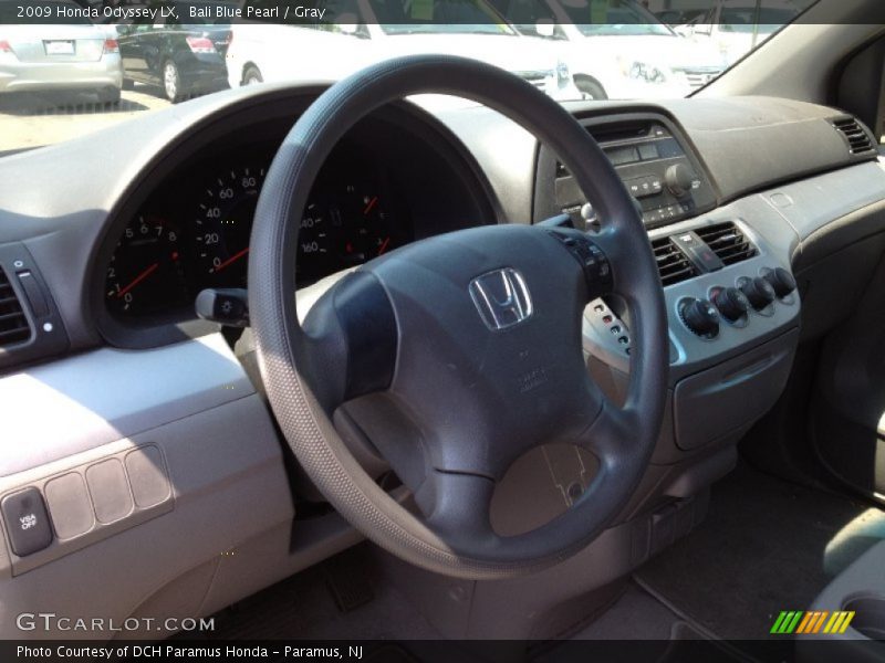 Bali Blue Pearl / Gray 2009 Honda Odyssey LX