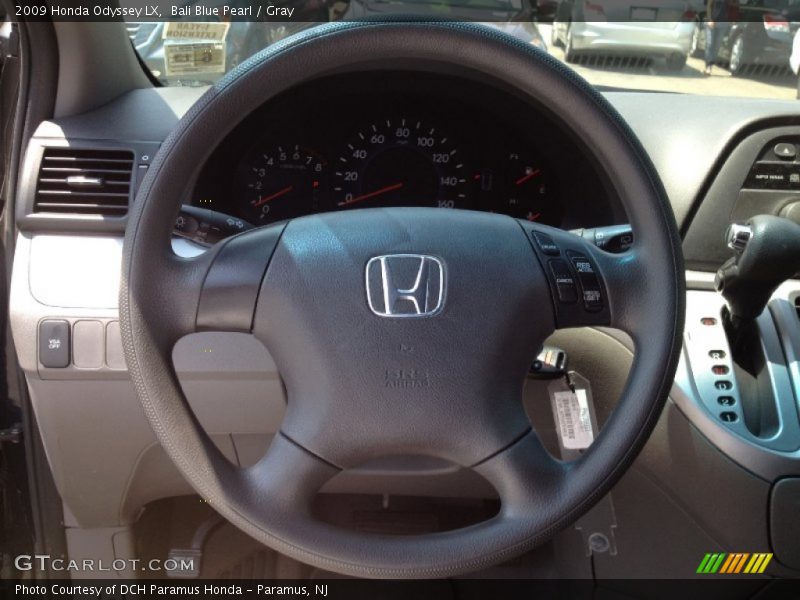 Bali Blue Pearl / Gray 2009 Honda Odyssey LX