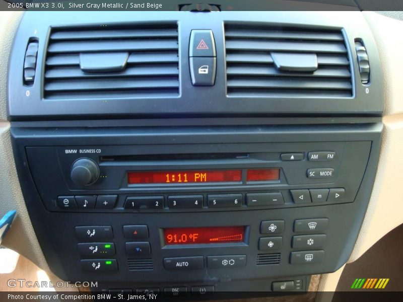 Silver Gray Metallic / Sand Beige 2005 BMW X3 3.0i