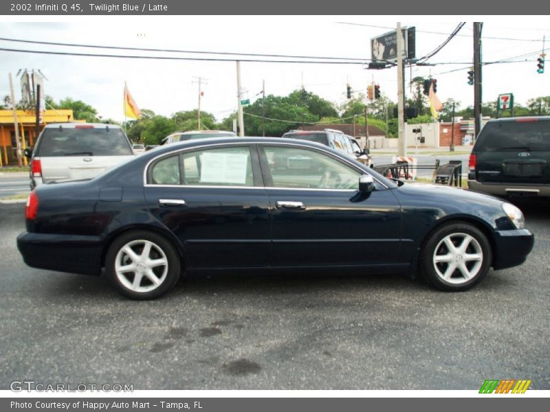 Twilight Blue / Latte 2002 Infiniti Q 45