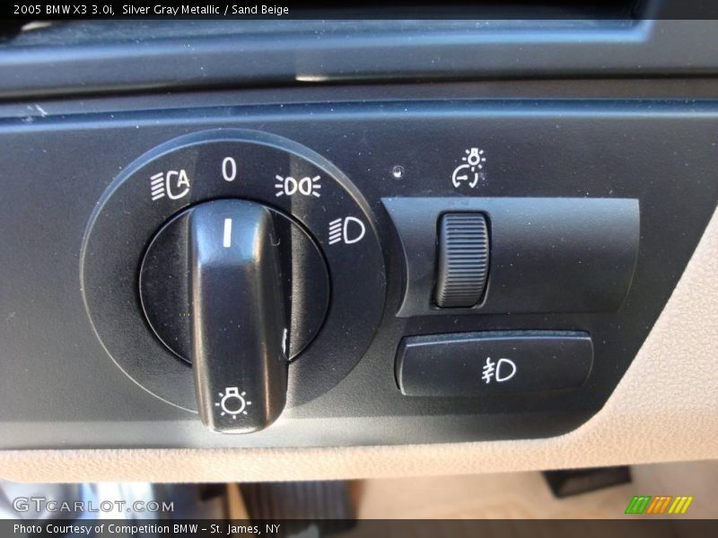 Silver Gray Metallic / Sand Beige 2005 BMW X3 3.0i