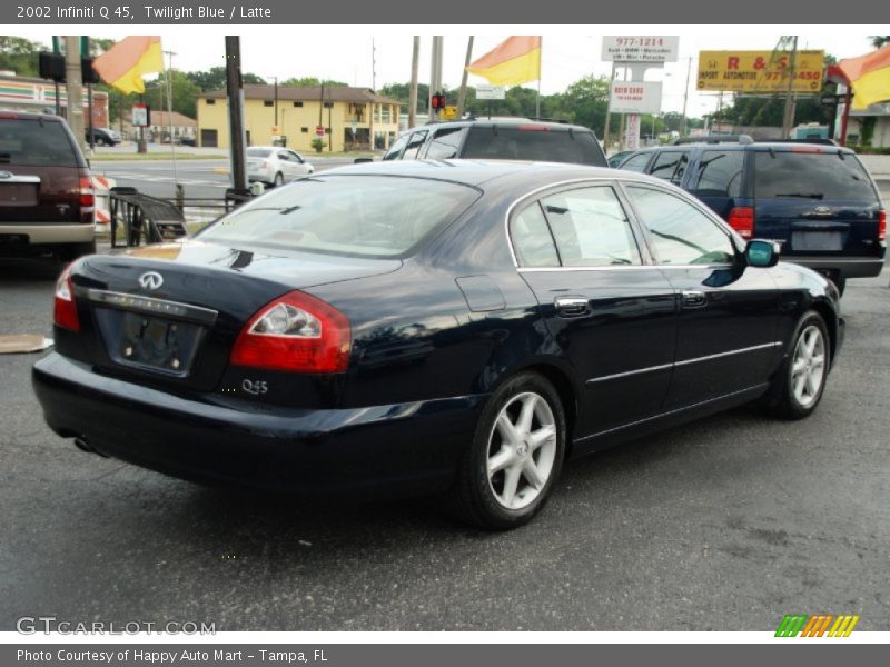 Twilight Blue / Latte 2002 Infiniti Q 45