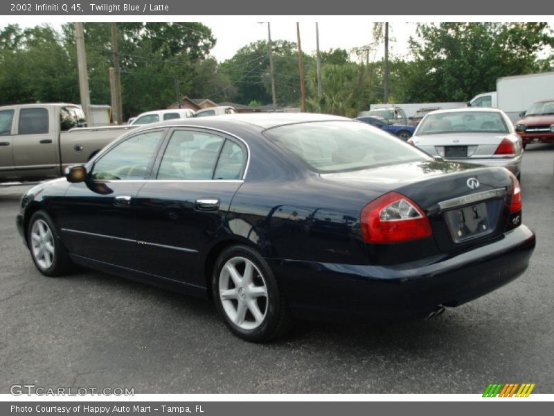 Twilight Blue / Latte 2002 Infiniti Q 45