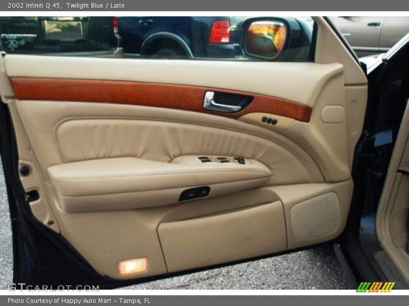 Twilight Blue / Latte 2002 Infiniti Q 45