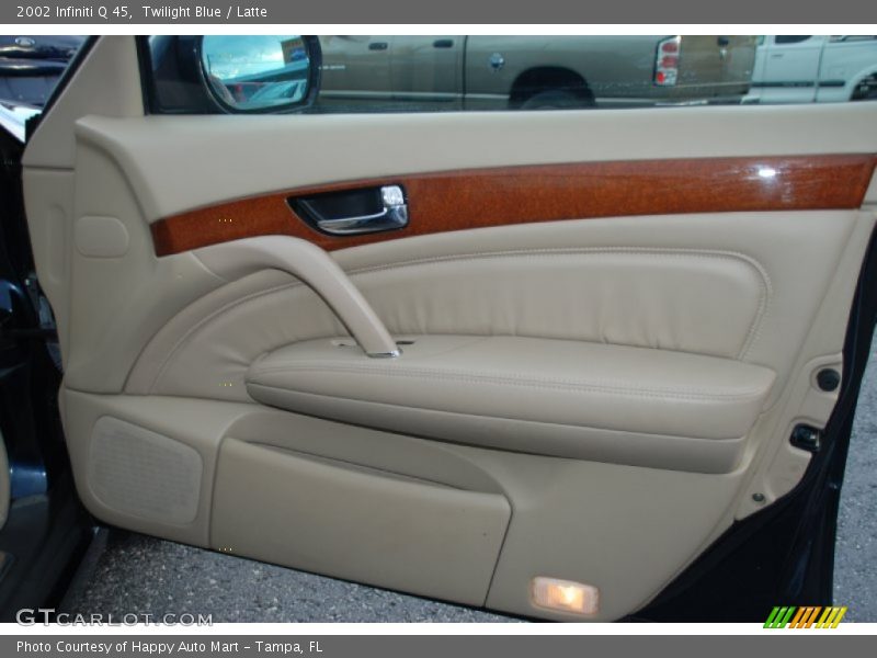 Twilight Blue / Latte 2002 Infiniti Q 45