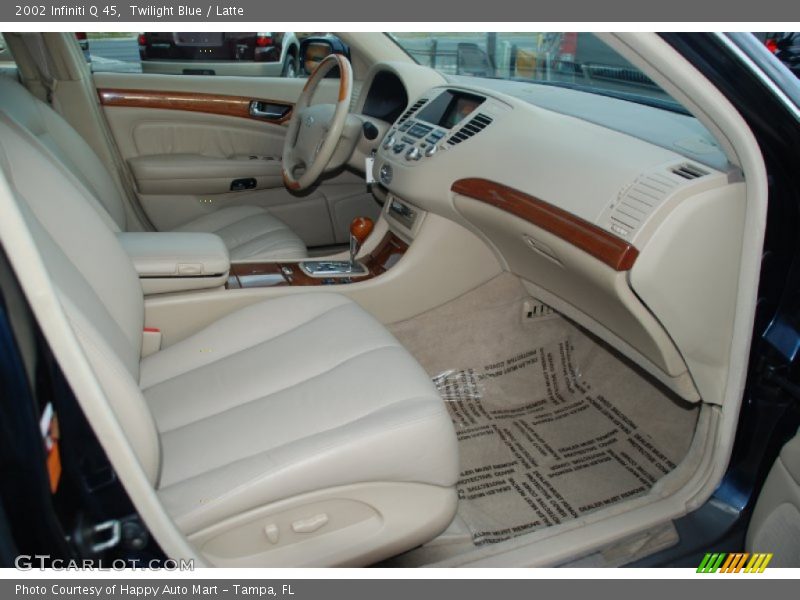 Twilight Blue / Latte 2002 Infiniti Q 45