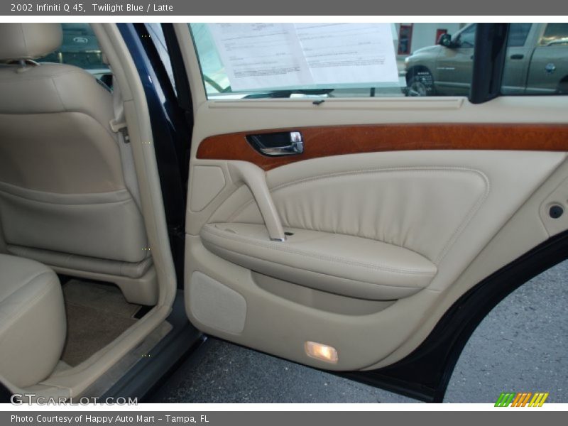 Twilight Blue / Latte 2002 Infiniti Q 45