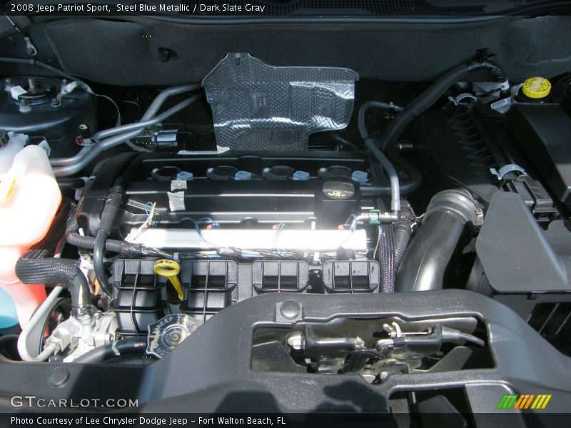 Steel Blue Metallic / Dark Slate Gray 2008 Jeep Patriot Sport