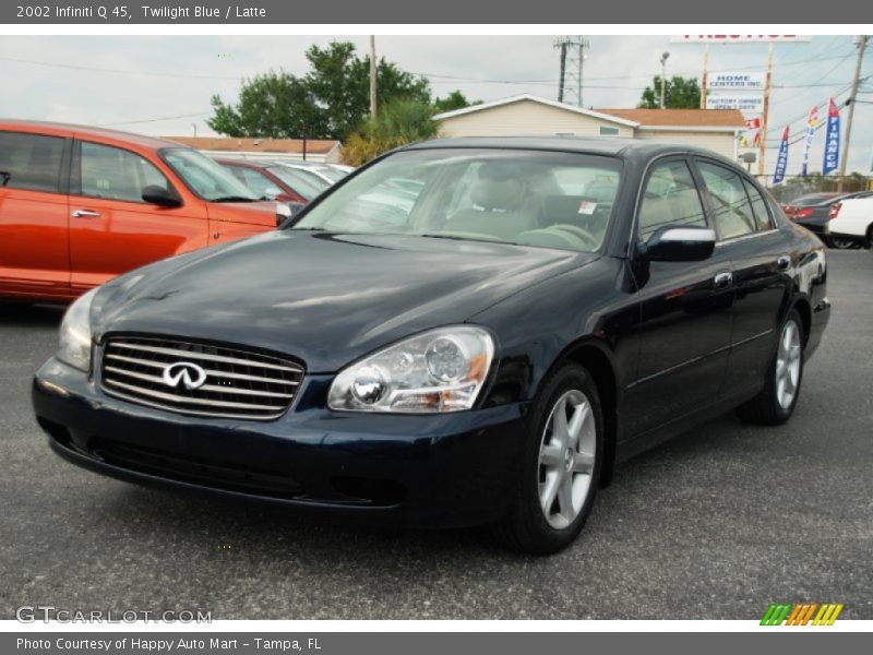Twilight Blue / Latte 2002 Infiniti Q 45