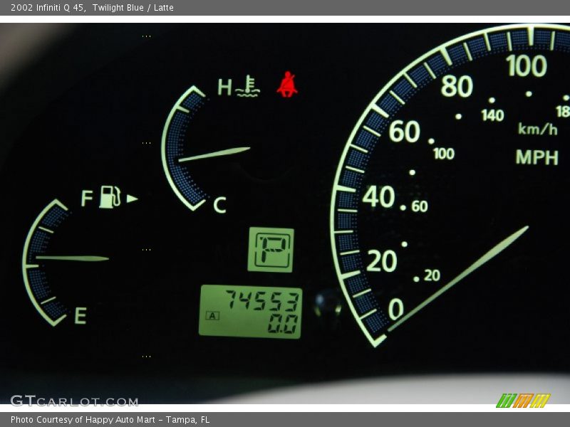 Twilight Blue / Latte 2002 Infiniti Q 45