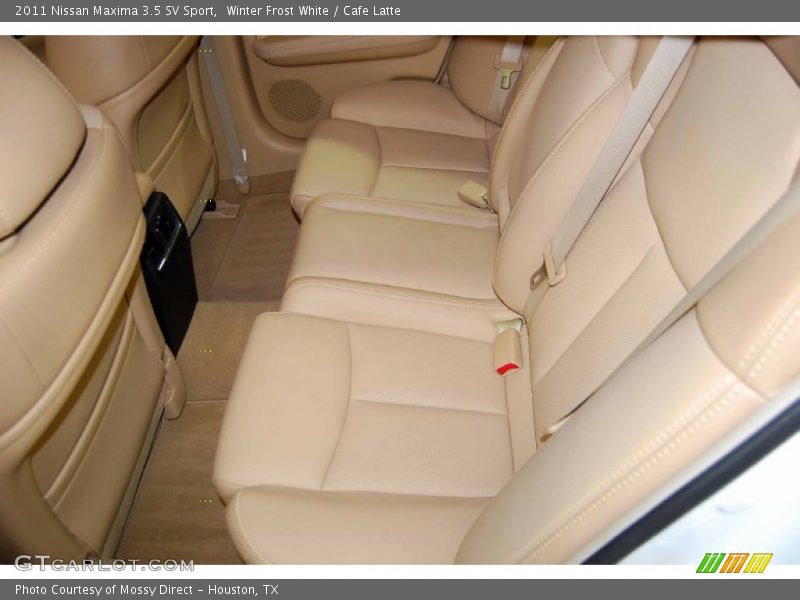 Winter Frost White / Cafe Latte 2011 Nissan Maxima 3.5 SV Sport