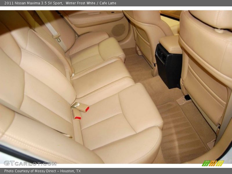 Winter Frost White / Cafe Latte 2011 Nissan Maxima 3.5 SV Sport