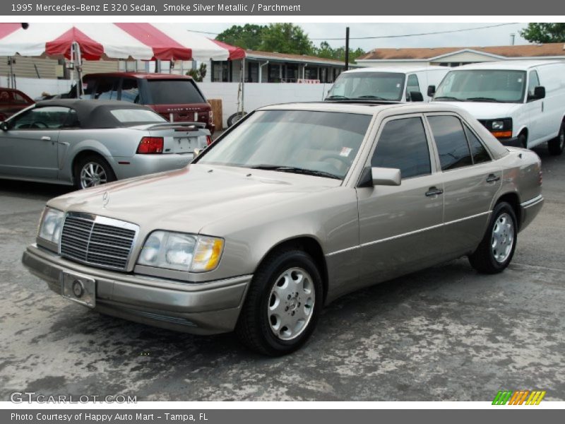 Front 3/4 View of 1995 E 320 Sedan