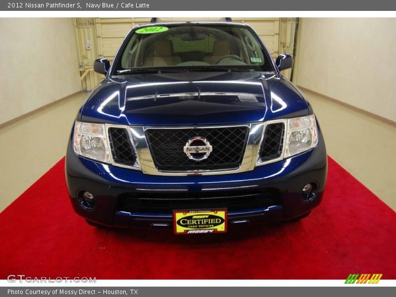 Navy Blue / Cafe Latte 2012 Nissan Pathfinder S