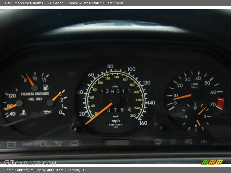  1995 E 320 Sedan 320 Sedan Gauges