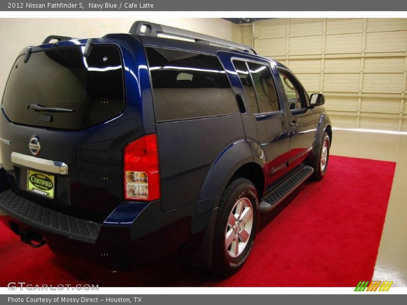 Navy Blue / Cafe Latte 2012 Nissan Pathfinder S