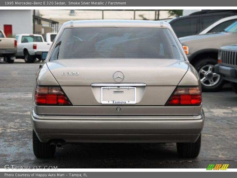 Smoke Silver Metallic / Parchment 1995 Mercedes-Benz E 320 Sedan
