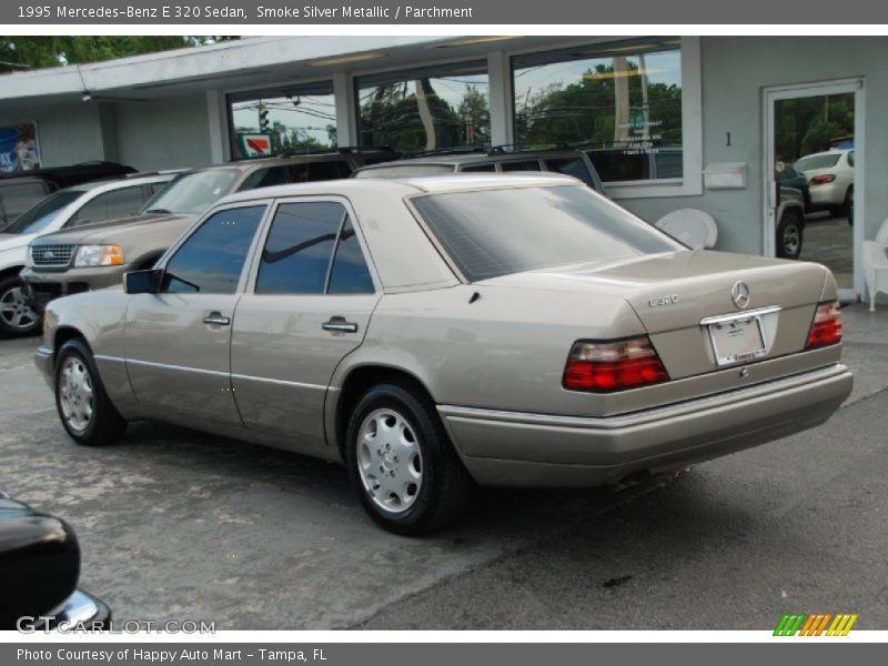 Smoke Silver Metallic / Parchment 1995 Mercedes-Benz E 320 Sedan