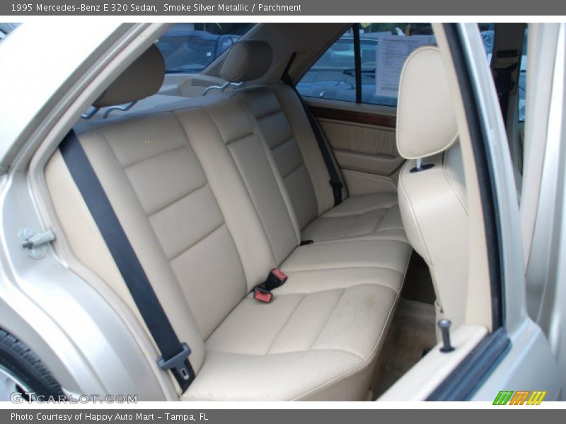 Rear Seat of 1995 E 320 Sedan