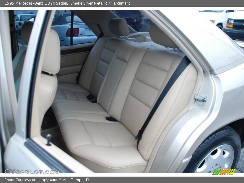 Rear Seat of 1995 E 320 Sedan
